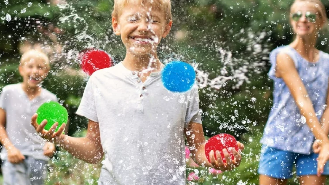 Hiliop Refillable Water Balloons: Endless Summer Fun for Kids
